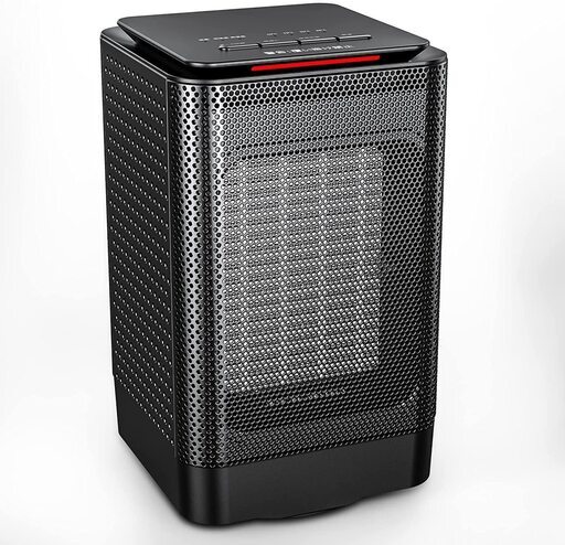 セラミックヒーター 未開封新品半額以下 1200W/600W ファンヒーター 大風量 ミニ足元ヒーター 3段階切替 セラミックファンヒーター 省エネ 電気ヒーター コンパクト 電気暖房 ミニヒーター 暖房器具 過熱ヒューズ機能 転倒オフ機能 3段階切替 脱衣所 暖房器具 狭い空間向け サブヒーター ブラック 日本語説明書付き