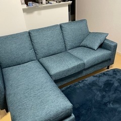 ニトリ 3人がけソファ の画像