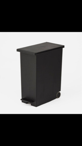 ケユカ　27Lゴミ箱　arrots（ブラック） ４点