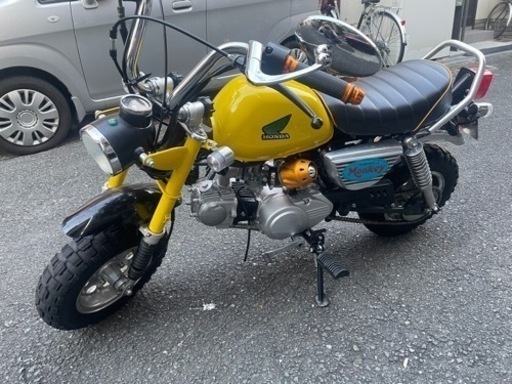 モンキー型キットバイク 原付登録