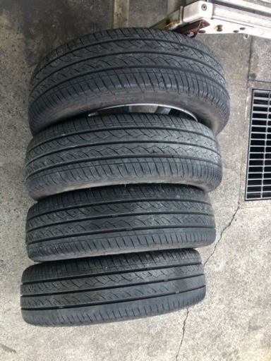 中古　155/65r13 タイヤ・アルミ　セット