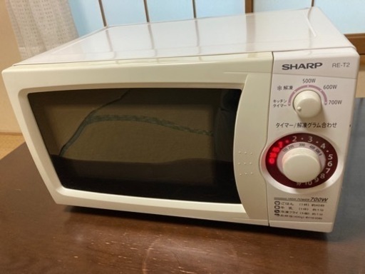 シャープ　電子レンジ　2013年製