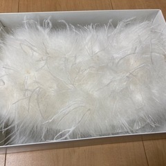 羽毛　ショール　成人式　着物にあわせての画像