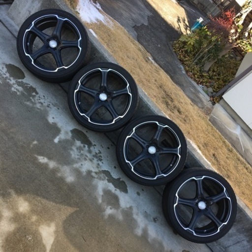 SOLDOUT 夏 タイヤ アルミ ホイール １８インチ　225 40 18 インチ PCD 100 5穴 ヨコハマ タイヤ ホイール セット アルジェノン フェニーチェ プリウス レガシー レクサス CT200 等に