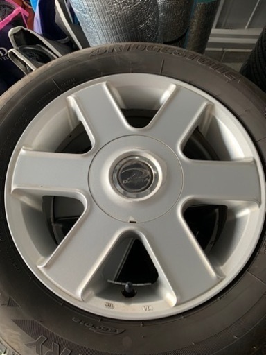 『受付終了』BS NEXTRY 185/65R14 アルミセット