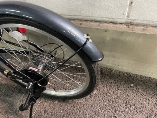 折りたたみ自転車　ブラック
