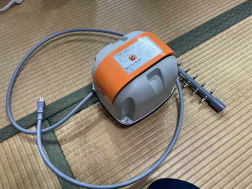 アクアリウム用　ブロワー　安永 ap-40p 中古　屋内使用