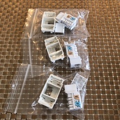 壁コンセント埋込みモジュラーLAN 3個セット 新品