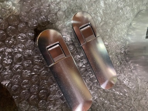 純正ボックスヒンジ、アルミ削り出し