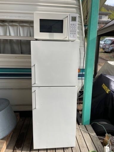 お取引中★★冷蔵庫と電子レンジ　中古★★松本市より
