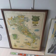 出ました❗イタリア料理店の装飾品　額縁&ポスターの画像