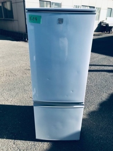 ④✨2018年製✨624番 シャープ✨ノンフロン冷凍冷蔵庫✨SJ-17E6-KW‼️