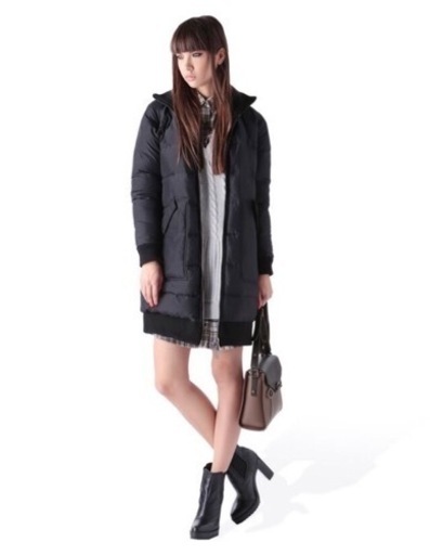 ディーゼル　diesel  リバーシブル　ブラック　ダウンコート