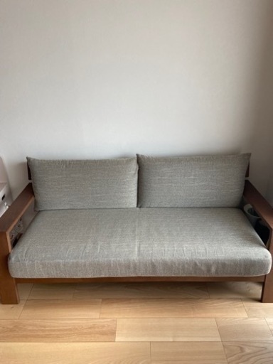 飛騨産業　3人掛けソファー