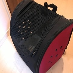 ペットキャリーバッグ、値段交渉OKの画像