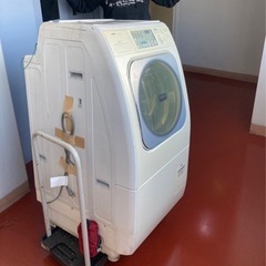 洗濯機　ななめドラム　乾燥機付き　実働　