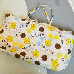【✨0円でお譲りします❣️】お昼寝布団 敷き布団 カバー 手提げ...