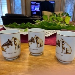 ビクター犬　レトロ湯呑み　