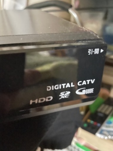 Panasonic ケーブルテレビチューナー　リモコン、電源コード