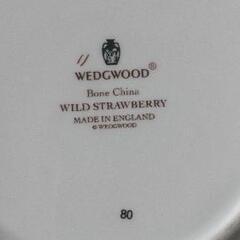 ウェッジウッド ワイルドストロベリー プレート皿の画像