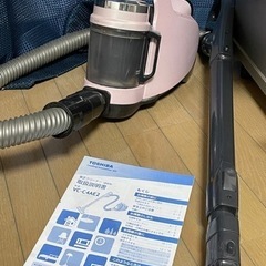 TOSHIBA掃除機　説明書付き
