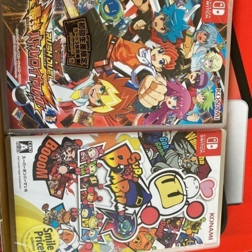 【新品、未開封】【まとめて引き取り歓迎】任天堂Switch 有機ELモデル+ソフト4本セット