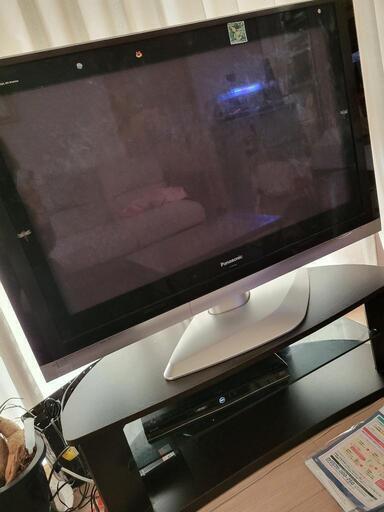 テレビ、テレビ台、DVDBluRayデッキ
