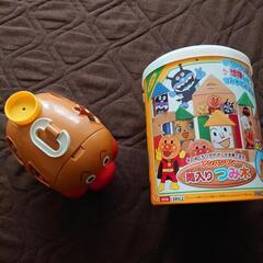 アンパンマン　知育玩具　型はめ　積み木