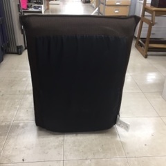 座椅子 ニトリ ブラウン 使用感有の画像