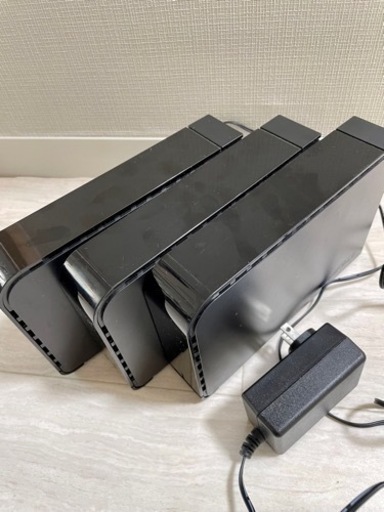 BUFFALO 外付けHDD 2TB 3台セット
