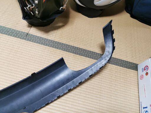 Audi TT 8J 純正 リア ディフューザー （両出し加工）中古品