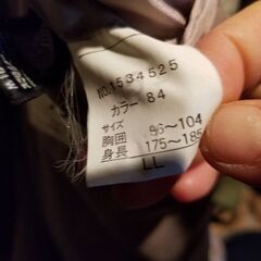 紳士　スーツ&JK　　細身ではありませんの画像