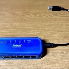 ELECOM LD-CSW05N/BU 5ポートスイッチングハブ