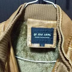 合皮 ハーフコートの画像