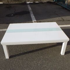 家具調こたつ　ホワイト　2018年製　株式会社ブラス　￥8580税込