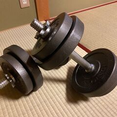 イグニオ　ダンベル　2.5kg4枚、1.5kg4枚セット