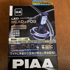 PIAA Ｈ４タイプLEDです。