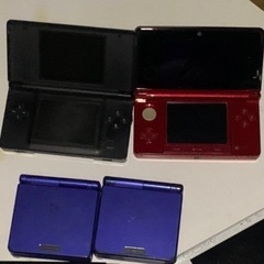 ニンテンドー3ds等　本体4台　動作未確認　ジャンク