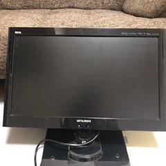 【値下げしました！】21.5型三菱液晶テレビ(リモコン付き)
