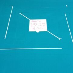 旧アモス（1型～4型・ギャバン・モンスター・コング・オーシャン・マーテル・プレジャー専用）　新品天板マット・ラシャ　パステルグリーン　全自動麻雀卓用（裏面糊加工済）全国発送可能の画像