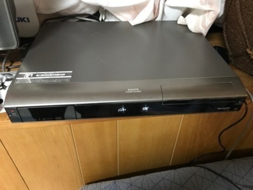 受け付け再開　SHARP AQUOS シャープアクオス　DVDレコーダー