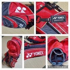 YONEX 練習用にいかがですか？ ジュニア用ゴルフクラブ、バック、 グローブ、ボール、ティー セットでお譲りします！の画像