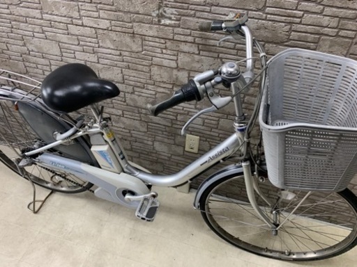 新春SALE 東京23区配達無料　ブリヂストン　アシスタ　7.5Ah リチウム 電動自転車 中古自転車26