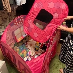 ミニーマウスボールハウスの画像
