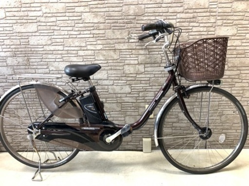 新春SALE 東京23区配達無料　12Ahバッテリー　新基準 Panasonic パナソニック ビビEX 電動自転車☆中古☆パナ 26