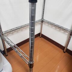 ★お譲り先が決まりました。個々にご連絡出来ず申し訳ございません。ありがとうございました！【メタルラック5段】取りに来ていただける方にお譲りしますの画像