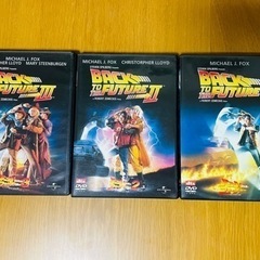【美品DVD】バック・トゥ・ザ・フューチャー1・2・3セット売り