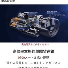 【値下げしました】未使用新品　単眼鏡　3000円！の画像