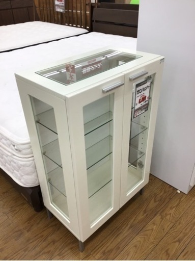 LK-128【ご来店頂ける方限定】ガラスコレクションボード　3段