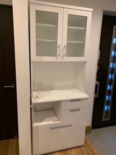 ニトリ 食器棚 キッチンボード　ダリア